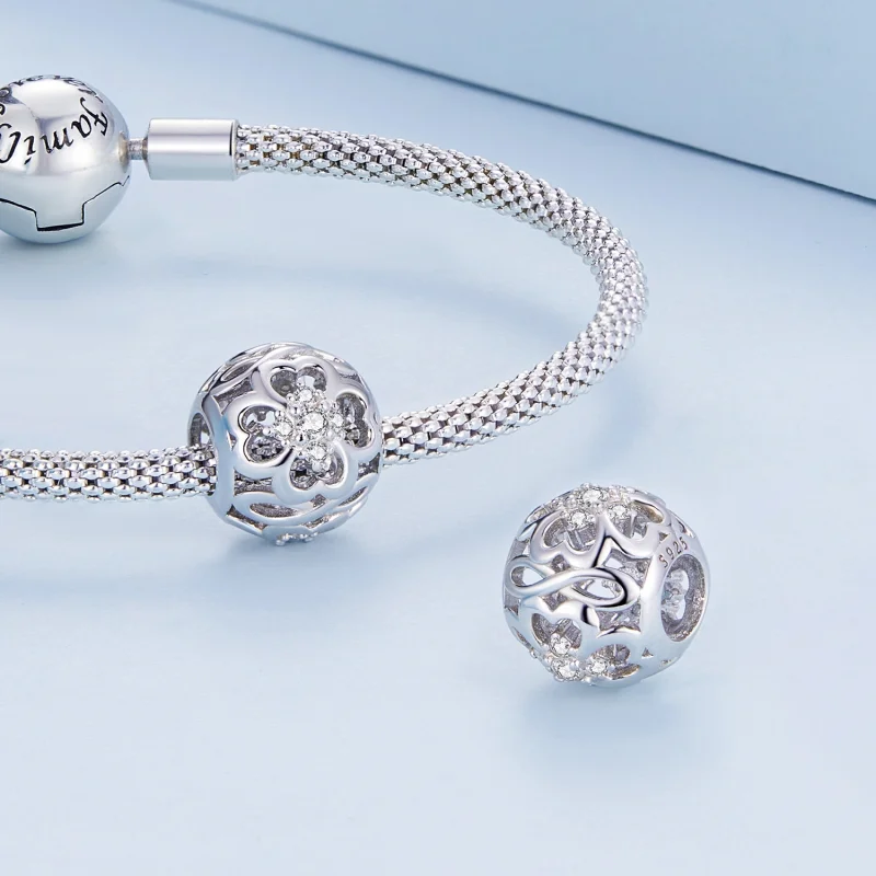 (image for) Pandora Style Infinite Heart Charm - BSC664 - View 5