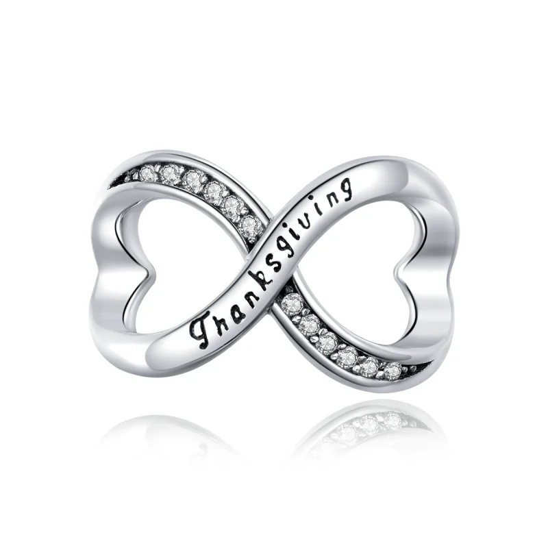 (image for) Pandora Style Infinity Symbol Charm - SCC1636 - Product Image