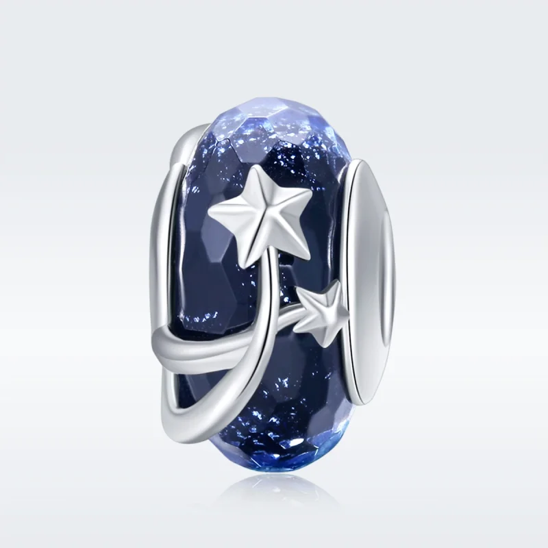 (image for) Pandora Style Late Autumn Night Sky Charm - SCC861 - View 3