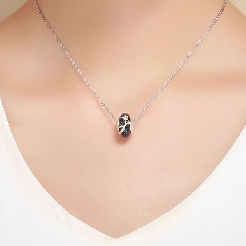 (image for) Pandora Style Late Autumn Night Sky Charm - SCC861 - View 5