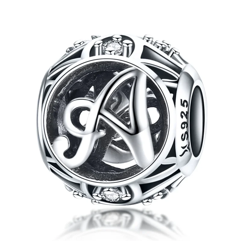(image for) Pandora Style Letter-A Charm - SCC738-A - Product Image