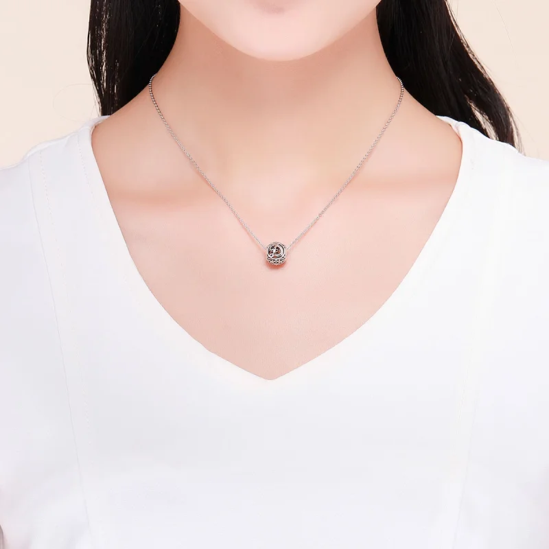 (image for) Pandora Style Letter-D Charm - SCC738-D - View 5