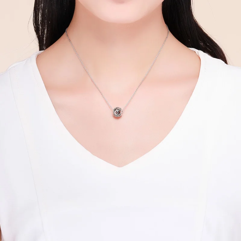 (image for) Pandora Style Letter-E Charm - SCC738-E - View 5