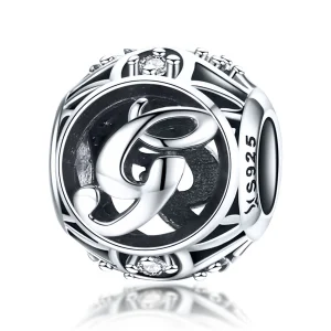 Pandora Style Letter-G Charm - SCC738-G (image for) Pandora Style Letter-G Charm - SCC738-G