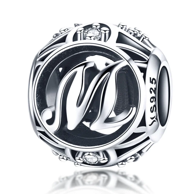 (image for) Pandora Style Letter-M Charm - SCC738-M - Product Image