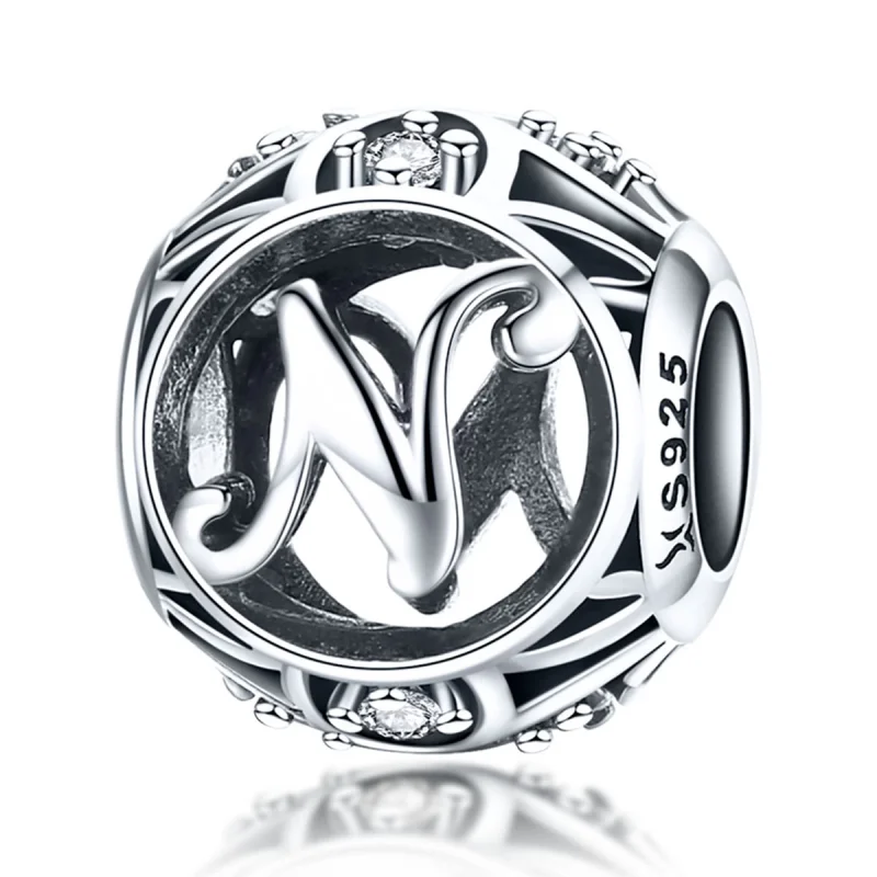 (image for) Pandora Style Letter-N Charm - SCC738-N - Product Image