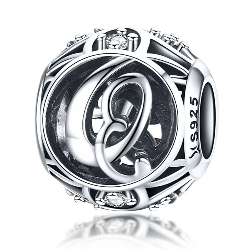 (image for) Pandora Style Letter-Q Charm - SCC738-Q - Product Image