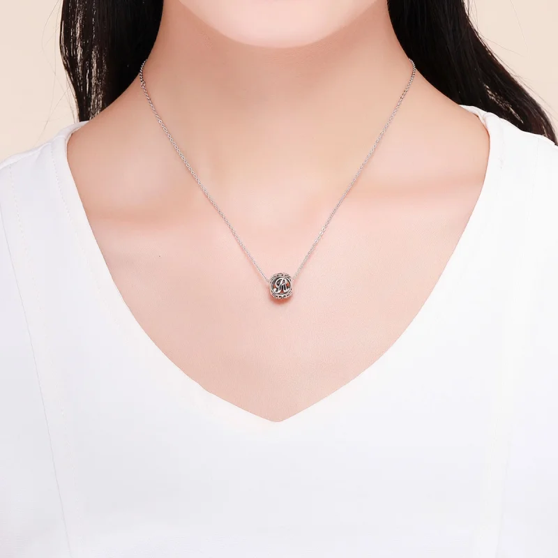 (image for) Pandora Style Letter-R Charm - SCC738-R - View 5