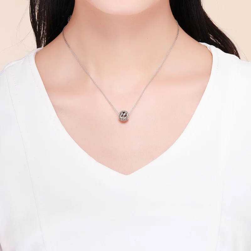 (image for) Pandora Style Letter-U Charm - SCC738-U - View 5