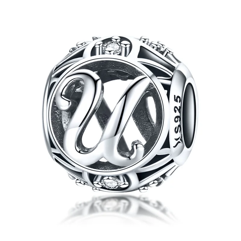 (image for) Pandora Style Letter-U Charm - SCC738-U - Product Image