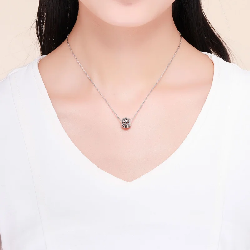 (image for) Pandora Style Letter-Z Charm - SCC738-Z - View 5