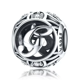 Pandora Style Letter-G Charm - SCC738-G Pandora Style Letter-G Charm - SCC738-G