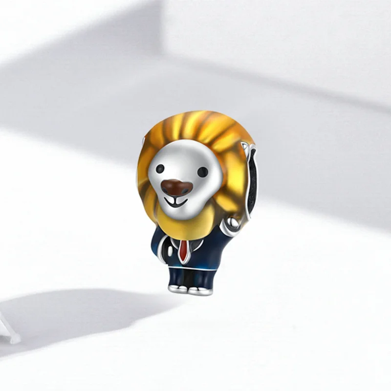 (image for) Pandora Style Lion Mayor Charm - SCC1963 - View 2