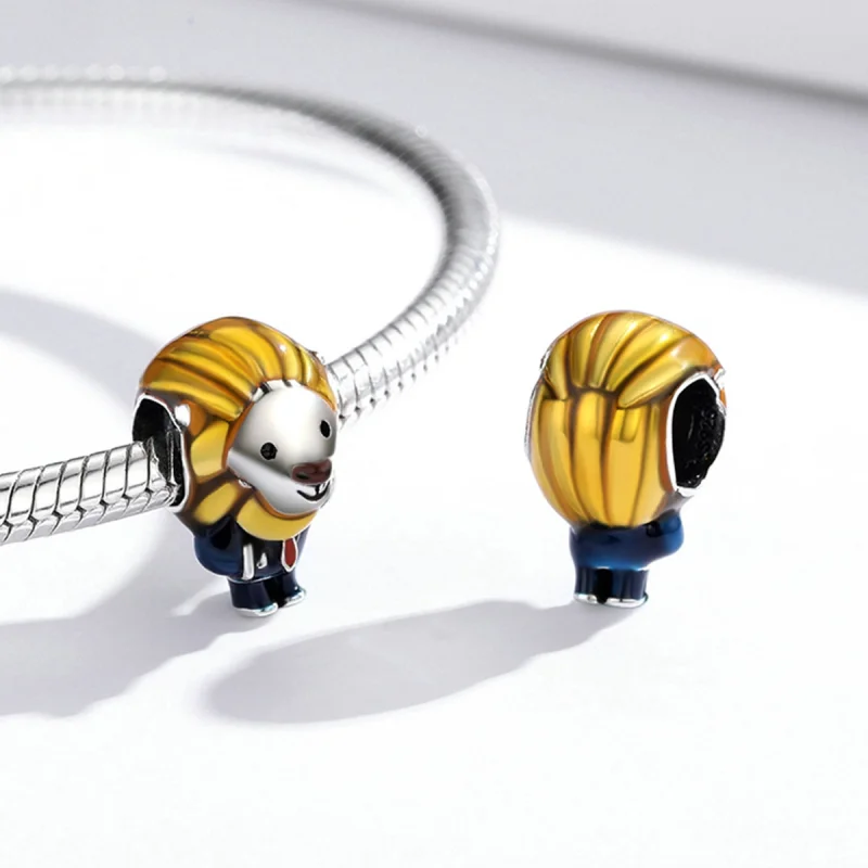 (image for) Pandora Style Lion Mayor Charm - SCC1963 - View 4