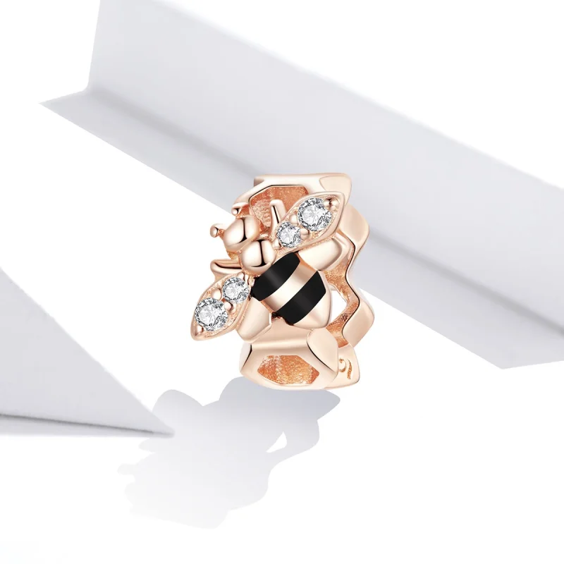 (image for) Pandora Style Little Bee Charm - BSC371 - View 2