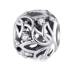 Pandora Style Lotus Charm - BSC675 Pandora Style Lotus Charm - BSC675