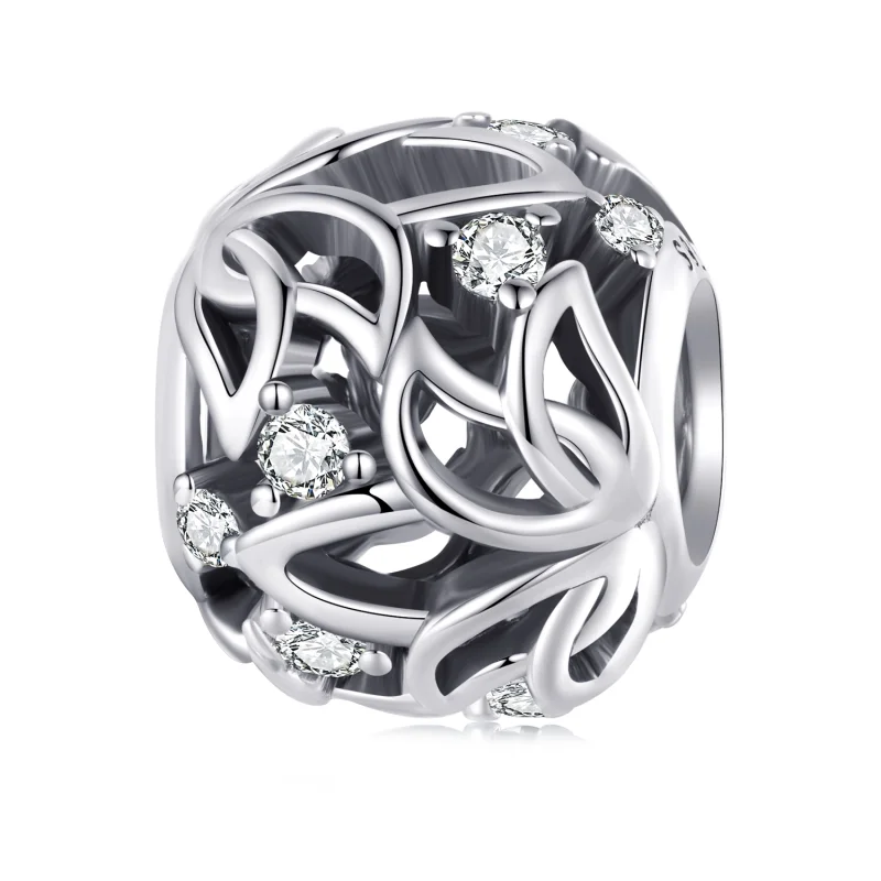 (image for) Pandora Style Lotus Charm - BSC675 - Product Image