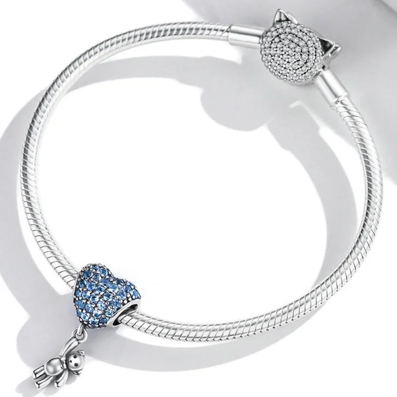 (image for) Pandora Style Love Balloon Bear Charm - SCC2023 - View 3