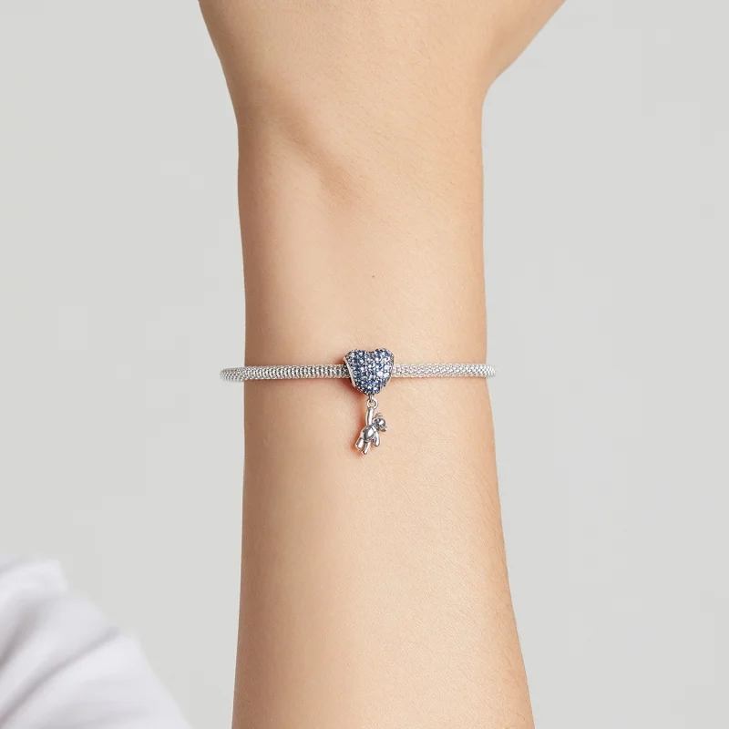 (image for) Pandora Style Love Balloon Bear Charm - SCC2023 - View 5