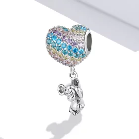 Pandora Style Love Balloon Koala Charm - SCC2116 Pandora Style Love Balloon Koala Charm - SCC2116