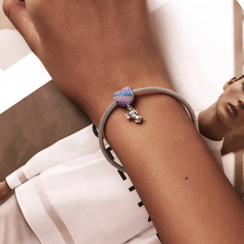 (image for) Pandora Style Love Balloon Koala Charm - SCC2116 - View 6