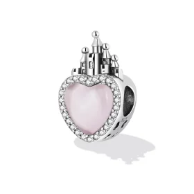 Pandora Style Love Castle Charm - SCC2207 Pandora Style Love Castle Charm - SCC2207