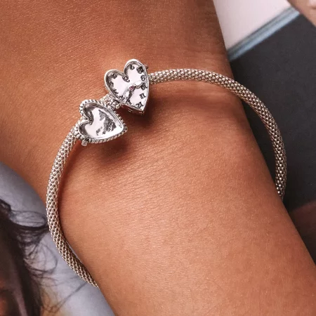 Pandora Style Love Clock Charm - SCC2245