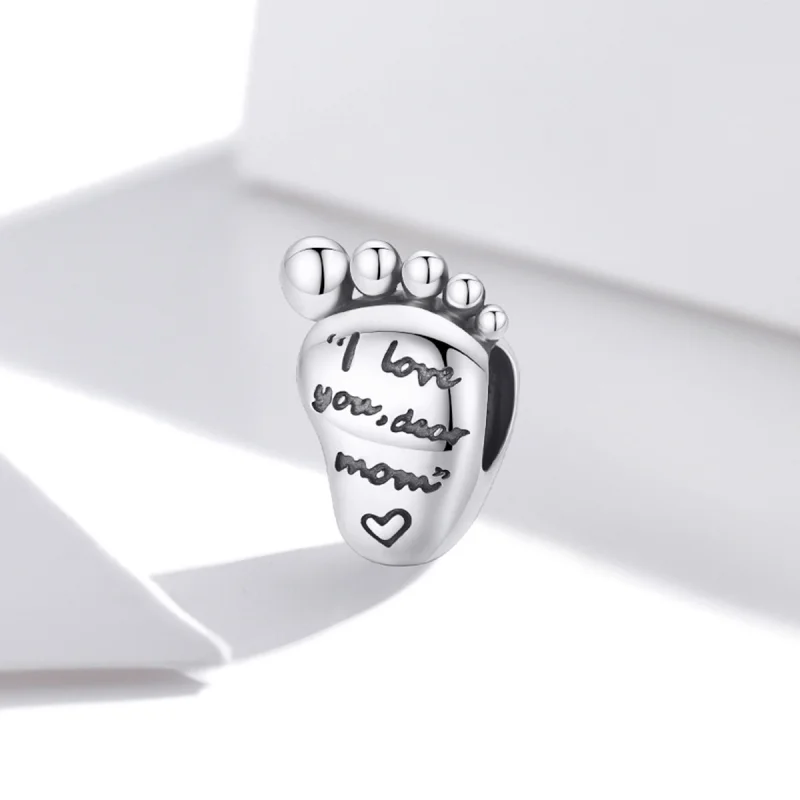 (image for) Pandora Style Love Feet Charm - SCC1901 - View 2