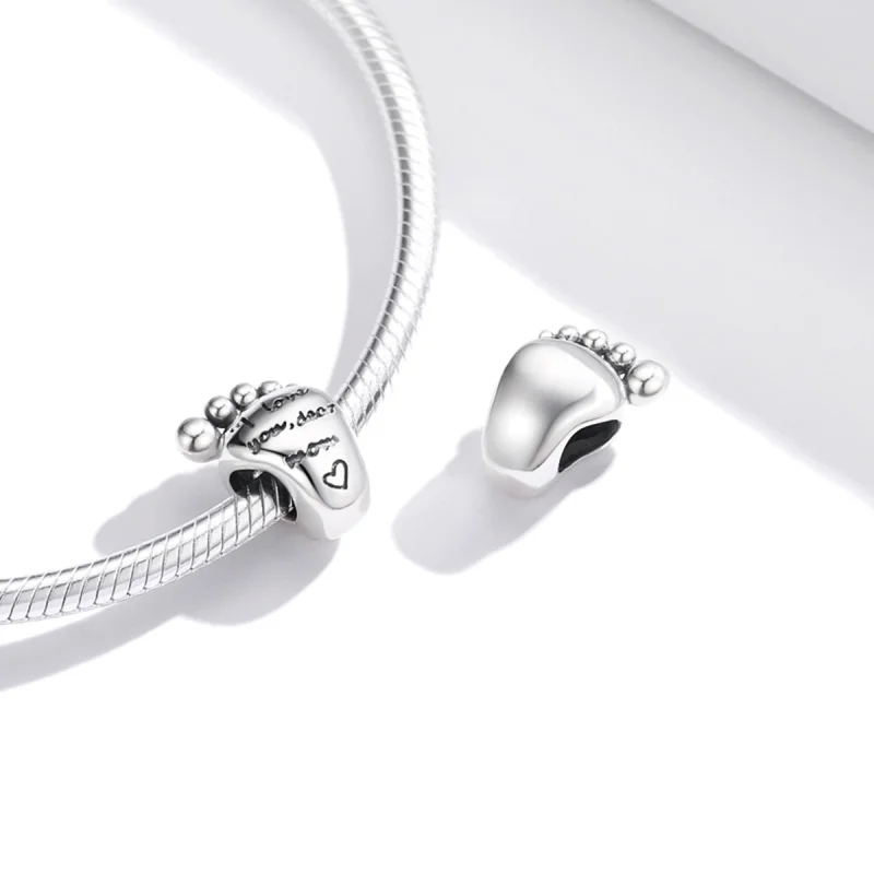 (image for) Pandora Style Love Feet Charm - SCC1901 - View 4