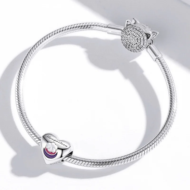 (image for) Pandora Style Love Mangosteen Charm - SCC1954 - View 4