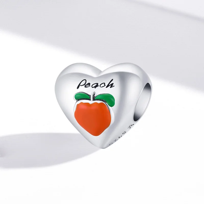(image for) Pandora Style Love Peach Charm - SCC1951 - View 2