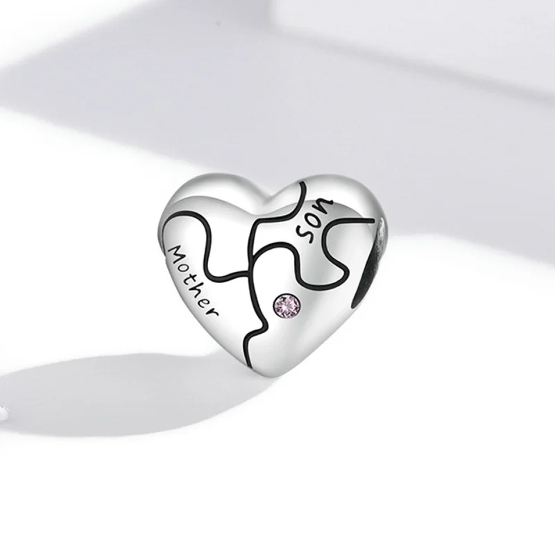 (image for) Pandora Style Love Puzzle Charm - SCC1976 - View 2