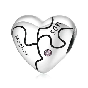(image for) Pandora Style Love Puzzle Charm - SCC1976