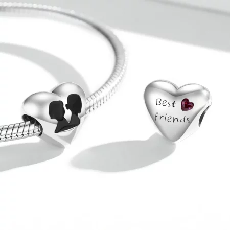 Pandora Style Love Silhouette Charm - BSC549