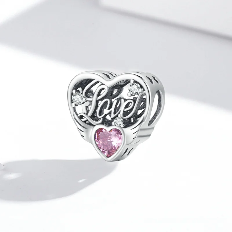 (image for) Pandora Style Love Wings Charm - BSC528 - View 2
