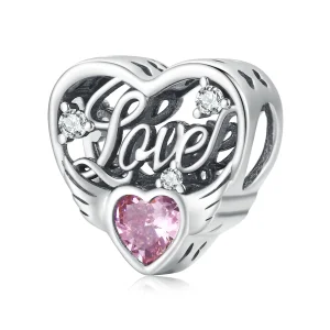 (image for) Pandora Style Love Wings Charm - BSC528
