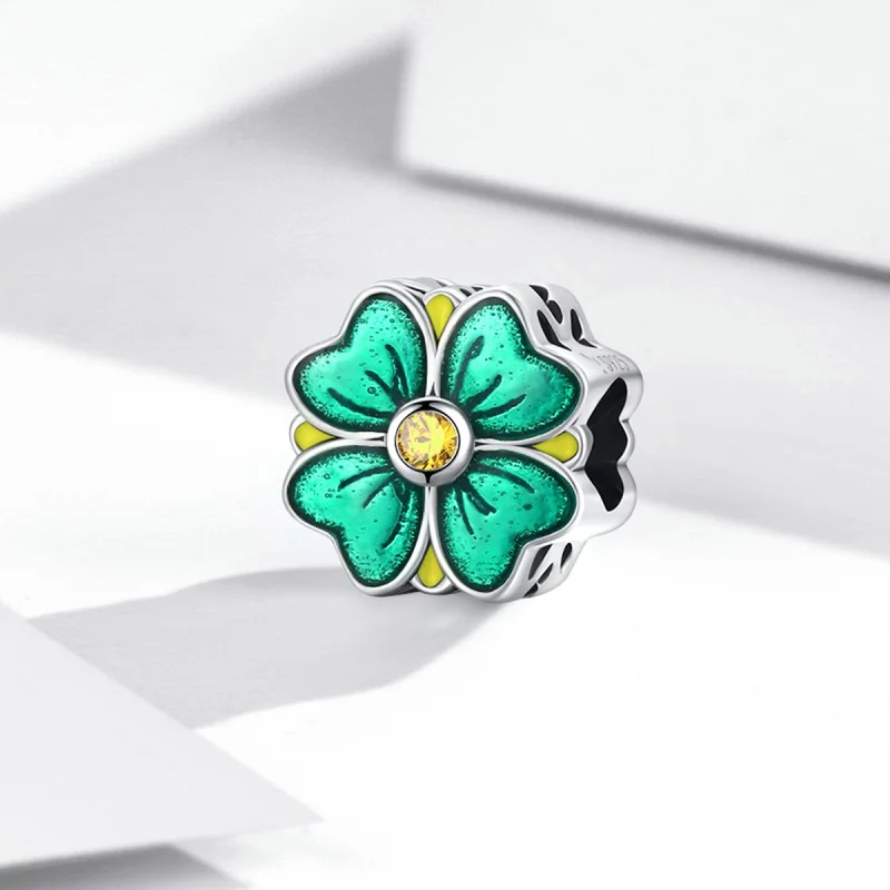 (image for) Pandora Style Lucky Clover Charm - SCC2018 - View 2