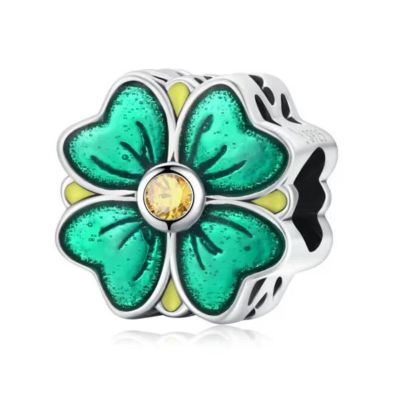 Pandora Style Lucky Clover Charm - SCC2018