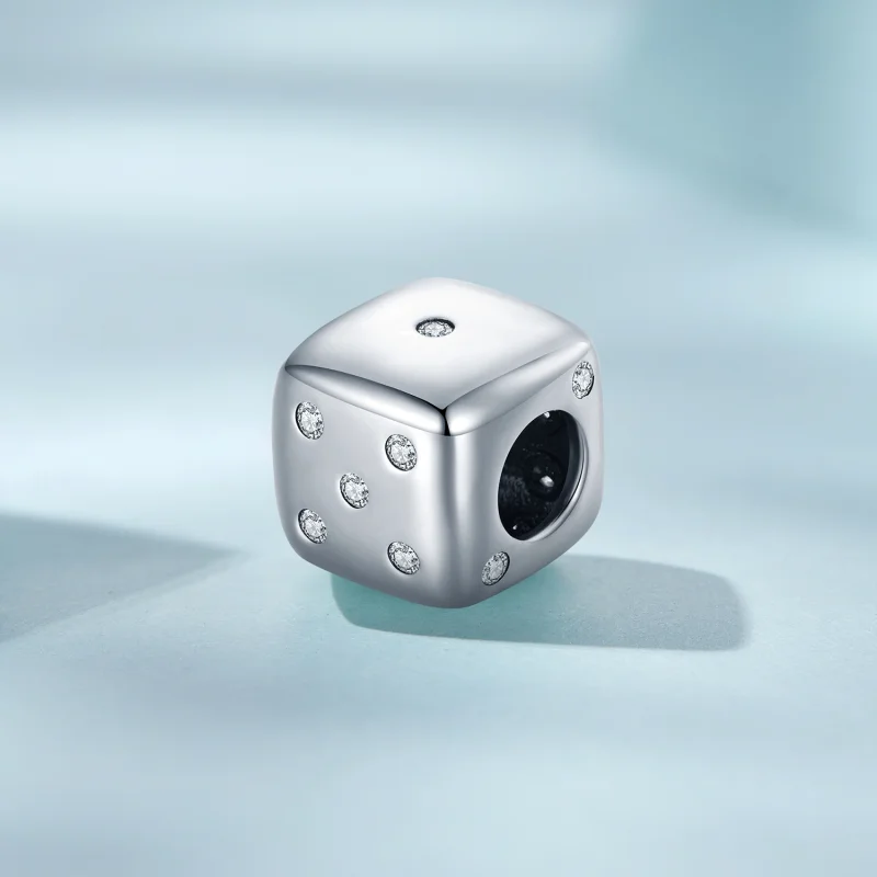 (image for) Pandora Style Lucky Dice Charm - SCC2362 - View 2