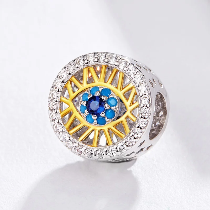 (image for) Pandora Style Lucky Eye Charm - BSC080 - View 2