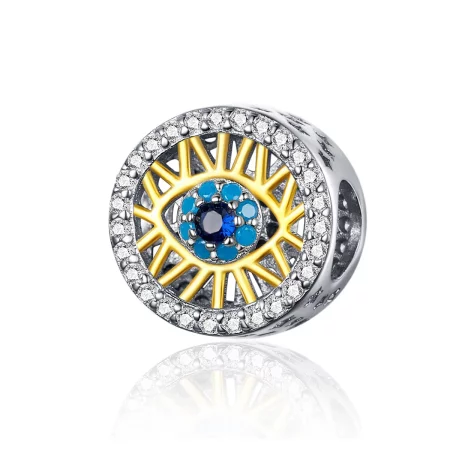 Pandora Style Lucky Eye Charm - BSC080 Pandora Style Lucky Eye Charm - BSC080