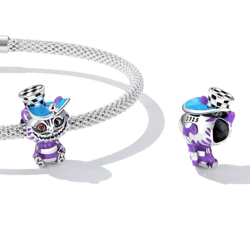 (image for) Pandora Style Magic Cat Charm - SCC2242 - View 4