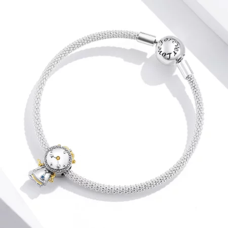 Pandora Style Magic Clock Charm - BSC320