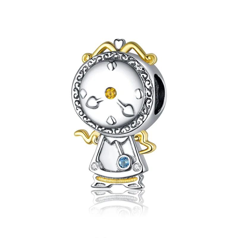 (image for) Pandora Style Magic Clock Charm - BSC320 - Product Image