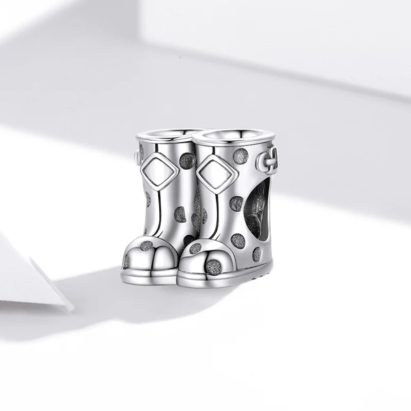 (image for) Pandora Style Mini Boots Charm - SCC1924 - View 2