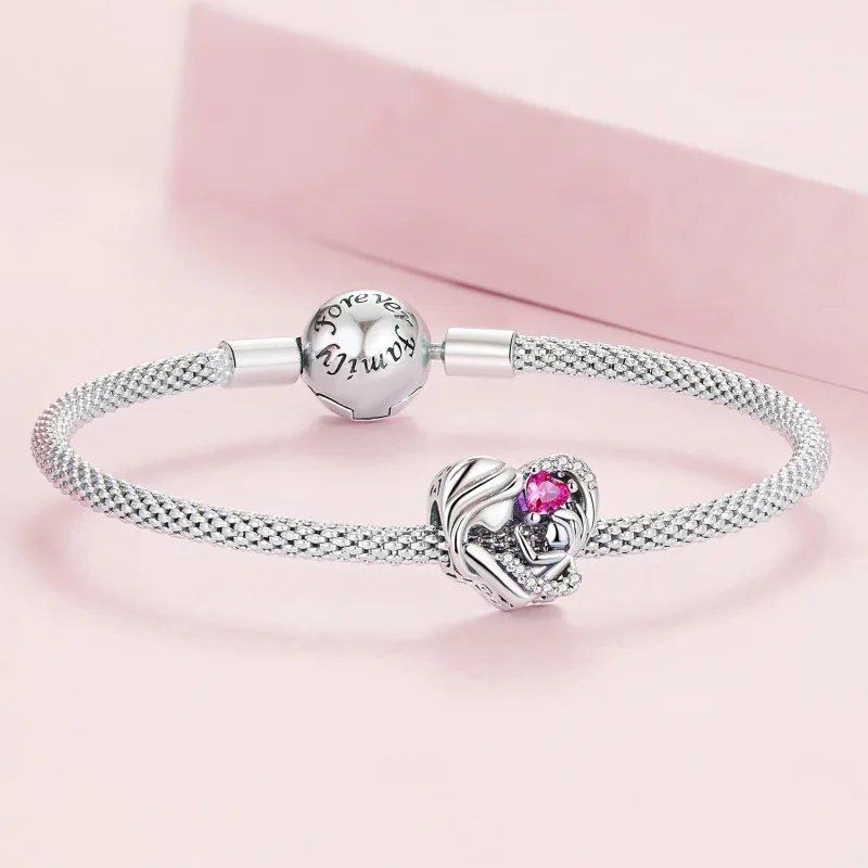 (image for) Pandora Style Mother and Child Charm - BSC685 - View 5