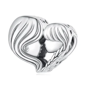 (image for) Pandora Style Mother and Daughter Charm - BSC687