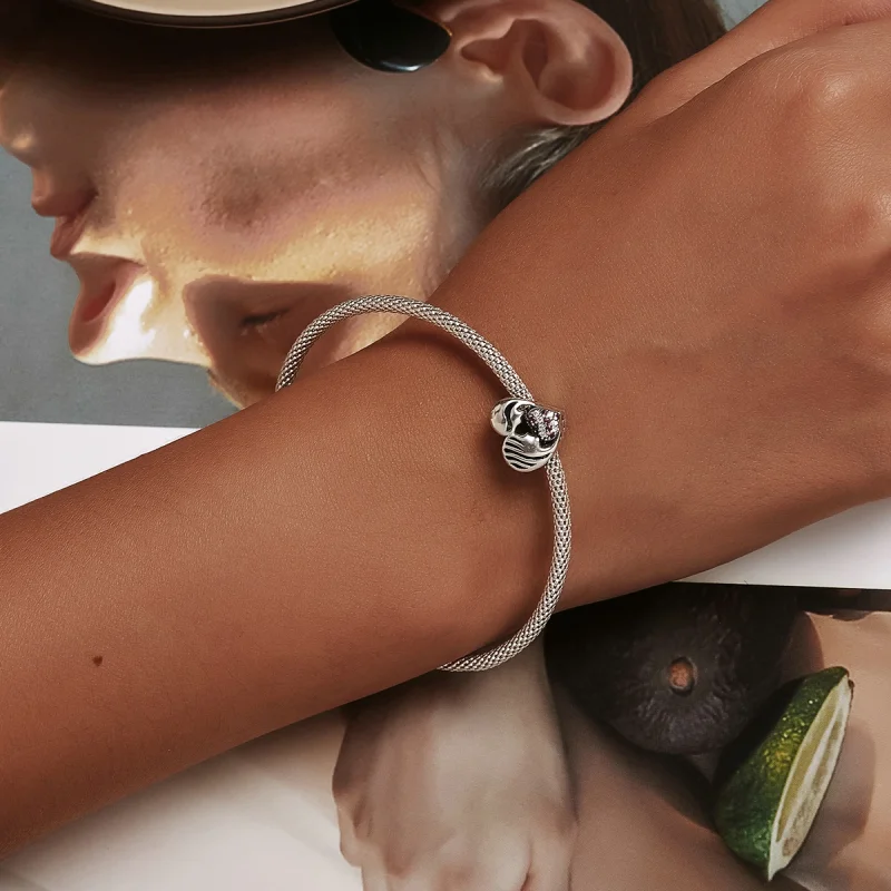 (image for) Pandora Style Mother and Daughter Love Silhouette Charm - BSC575 - View 6