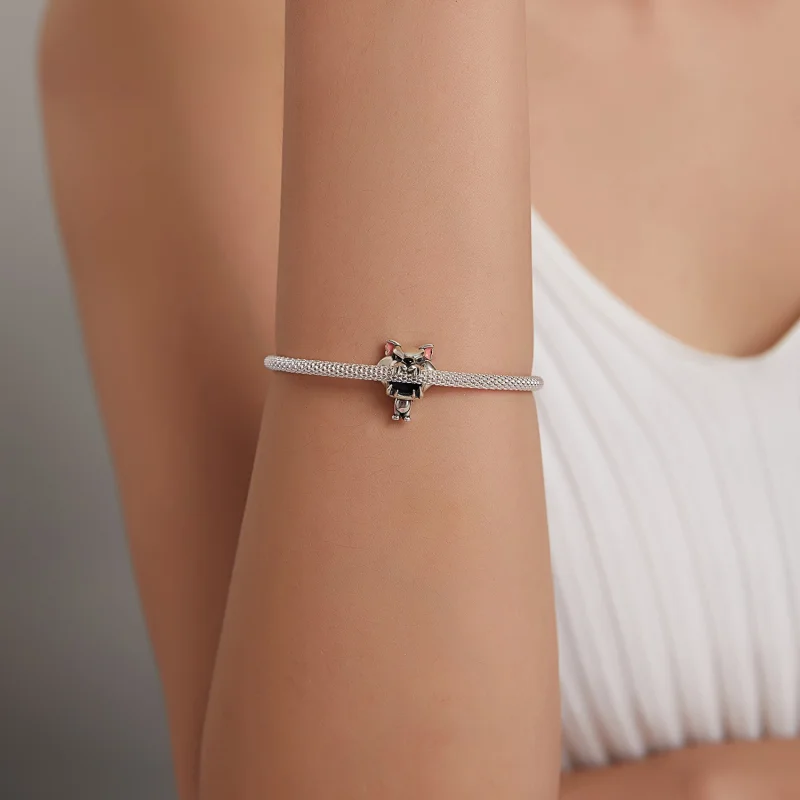 (image for) Pandora Style Mr Wolf Charm - SCC1891 - View 5