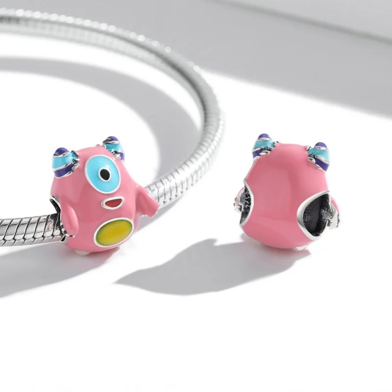 (image for) Pandora Style One-Eyed Monster Charm - SCC2057 - View 4